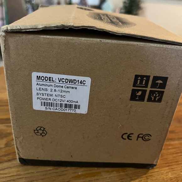 NIB Aluminum Dome Security Camera - Day or Night Color IR - 2.8 - 12mm Lens - Picture 8 of 9